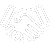 handshake icon white